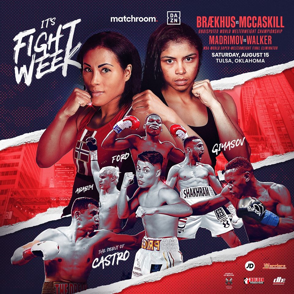 Matchroom Boxing - Braekhus vs McCaskilla