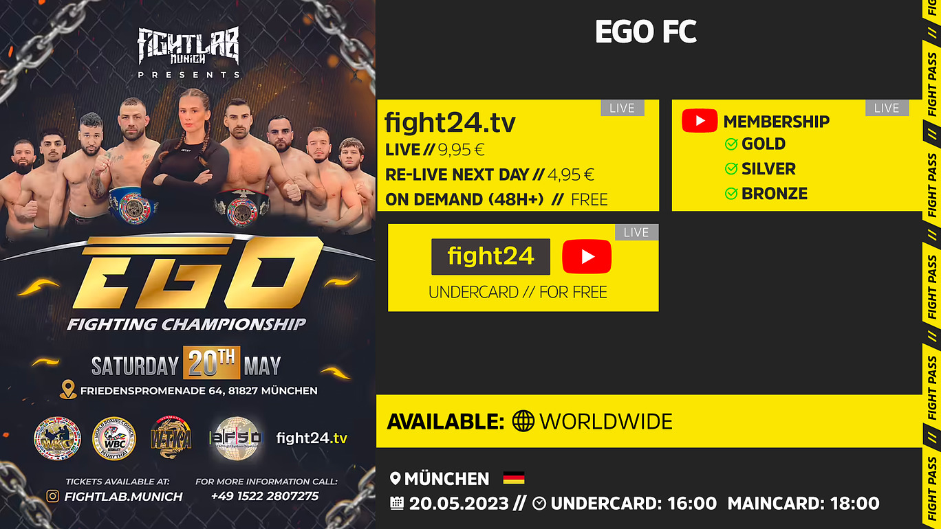 EGO Fighting Championship Livestream