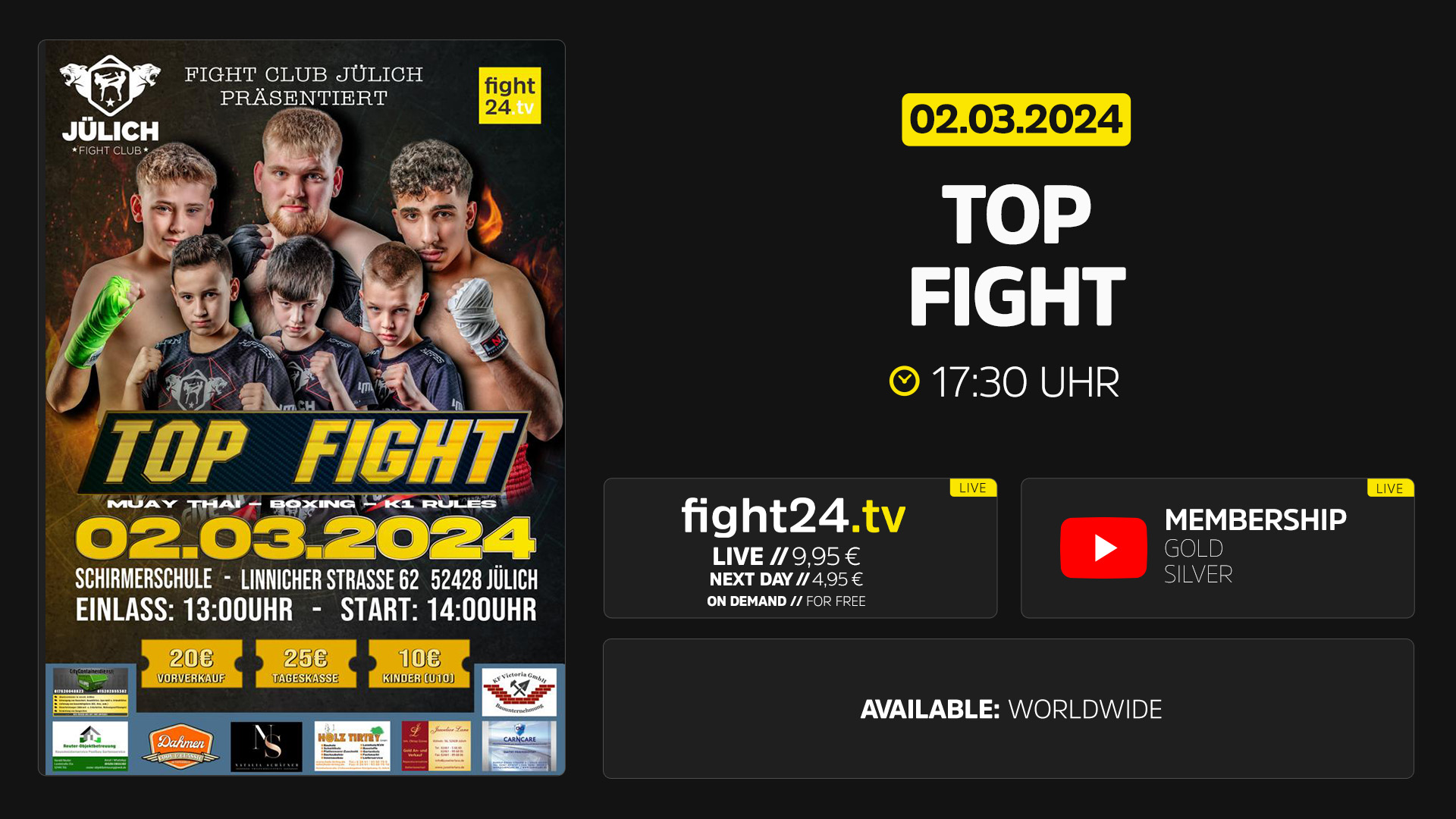 Top Fight Livestream