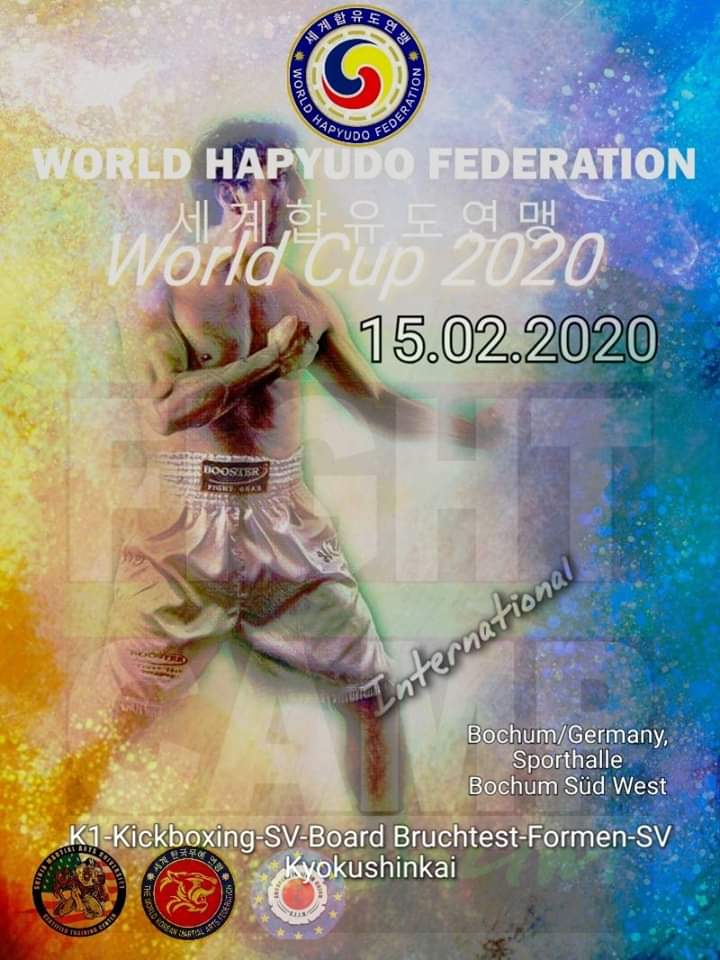 Korea Hapyudo Wold Cup 22.02.2020 www.fightevents.de