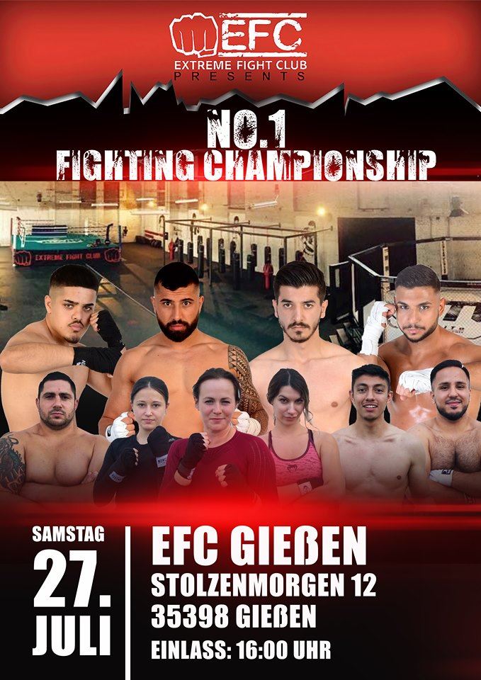 No1 Fighting Championship 3 - Gießener EFC Fight Night