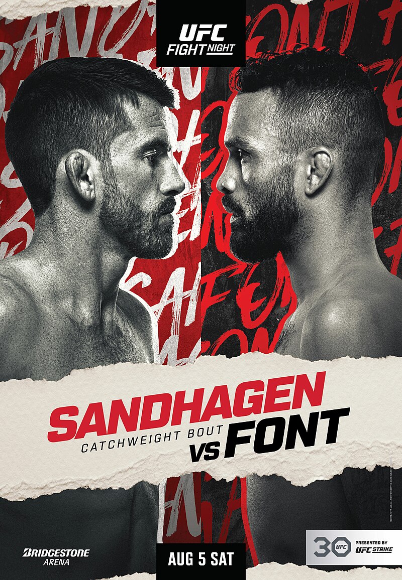 UFC Fight Night - Sandhagen vs Font